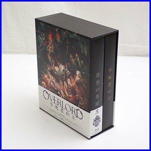 ☆OVERLORD/オーバーロード 劇場版総集編 不死者の王 + 漆黒の英雄 初回生産版 Blu-ray 2枚組/付属品あり/アニメ&1971300007