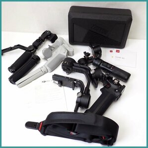 ★ジンバル 3点セット/DJI OM4/RSC2/ZHIYUN CRANE M2/スタビライザー/スマートフォンアクセサリー/付属品あり/ジャンク扱い&1938900680の画像1