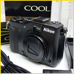 ★Nikon/ニコン コンパクトデジタルカメラ COOLPIX P7000/1010万画素/光学ズーム7.1倍/付属品・保証書・外箱付き/コンデジ&1971000001