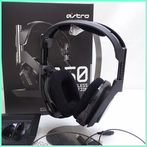 ★Logicool/ロジクール ASTRO A50 Wireless ゲーミングヘッドセット+ BASE STATION A50WL-002/ワイヤレス/PS4対応/付属品あり&1160000007