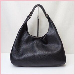 ★Bottega Veneta/ボッテガヴェネタ カンパーナバッグ 124864/ブラック/レザー/肩掛けOK/A4対応/トートバッグ/イタリア製&1970600001