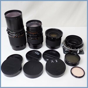 ★ハッセルブラッド レンズ 4点セット/Carl Zeiss Sonnar 4/150 T*/Mutar 2x TELE CONVERTER 他/付属品あり/ジャンク扱い&1938900646