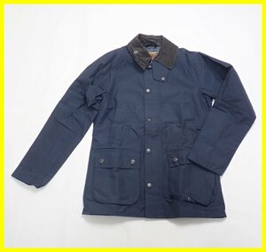 ★美品 SOPHNET./ソフネット × Barbour/バブアー ビデイルジャケット メンズS/ダークネイビー/ナイロン100%/コーデュロイ襟&1961400187