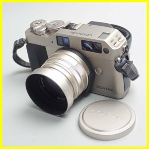 ★コンタックス G1 フィルム式 レンジファインダーカメラ ボディ + Carl Zeiss Planar T* 45mm F2 レンズ/ジャンク扱い&1938900573