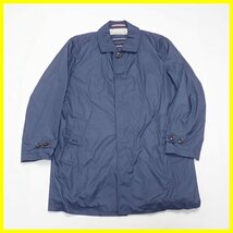 ★美品 Tommy Hilfiger/トミーヒルフィガー トラベルコート 46/メンズM相当/ダークネイビー/パッカブル仕様&1951100032_画像1