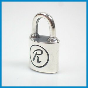 ★未使用 カタナ × ブラックブーツ MICRO SIMON RABBIT PADLOCK ペンダントトップ/SV925/シド/パドロック/南京錠&0624000473