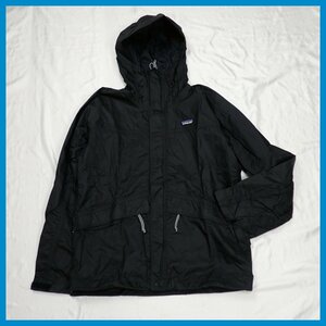 ★Patagonia/パタゴニア マウンテンパーカー S/メンズS～M相当/ブラック/ナイロン/ジップアップジャケット/アウトドアウェア&1961400173