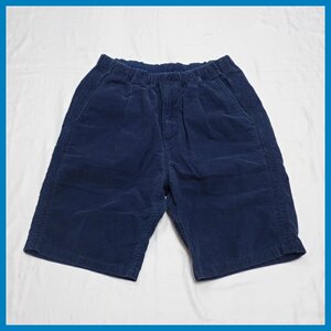 ★ノンネイティブ STROLLER EASY SHORTS COTTON CORD ショートパンツ 2/ネイビー/コットン/NN-P2975/定価24,840円/タグ付&1951800017