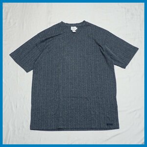 ★未使用 カルバンクライン Vネック 半袖Tシャツ メンズM/ダークネイビー/コットン混/カットソー&1577906229