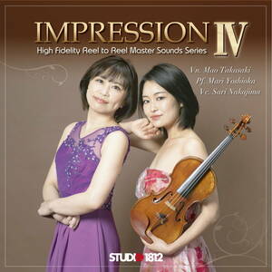  new .IMPRESSION Ⅳ 2Tr38Cm violin Solo Trio music tape ② 45min