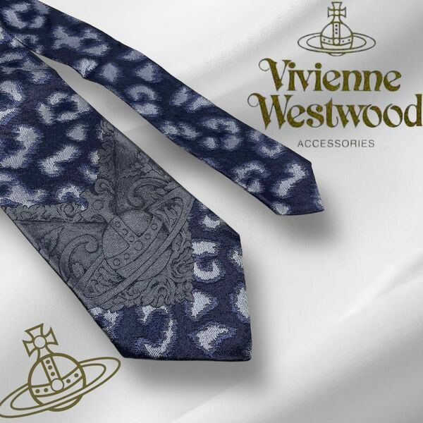 vivienne westwood ヴィヴィアン ネクタイ シルク オーブ 総柄