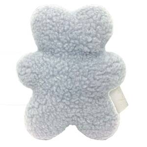 Hermes Hermes Plush Kuma Baby Rattle Wool Blue Grey Obuger Doll New Product Beauty AQ9468