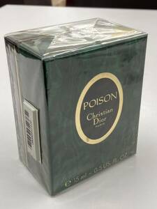 【A03D65】新品未開封　プワゾン POISON 香水 Christian Dior パフューム　クリスチャンディオール 15ml 