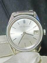 USED SEIKO スポーツマン 腕時計 丸文字盤 手巻き 動作確認済 ビンテージ 1963年製 シルバー セイコー_画像2