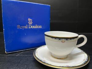 Royal Doulton/ロイヤルドルトン/ MINTON/カップ＆ソーサー/金彩/貝殻/食器/洋食器/箱付き
