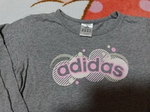 adidasジャンパー長袖T140_画像2