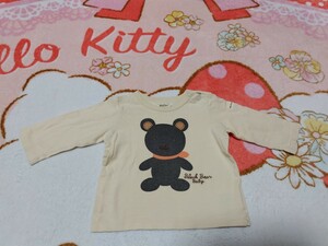 ミキハウスBlack Bear Baby 長袖T70