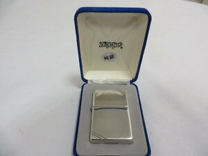 zippo STERLING スターリング STERLING SILVER 純銀 ジッポー 1996年製 オイルライター USA