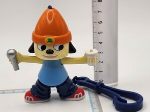 パラッパラッパー×マクドナルト キーホルダー ハッピーセット フィギュア[24c6検]PaRappa the Rapperマスコット コレクションFigurine