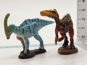 チョコラザウルスDINOTALESフィギュアコレクションPart1パラサウロロフス スコミムス[24c23検]Chocoチョコエッグ 恐竜 古代生物Q大図鑑
