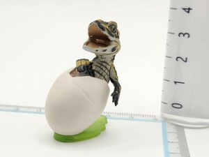 チョコQ動物奇想天外 ヨウスコウアリゲーター(ふ化)[24c23検]ChocoQフィギュアanimatalesチョコエッグPet Animalいきもの大図鑑 日本の動物