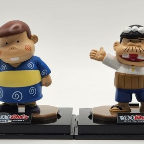 TOMY 平成 天才バカボン&パパ フィギュア[24c23検]Tensai Bakabon赤塚不二夫 コレクション 当時物 レトロ トミー おそ松くん うなぎいぬの画像1