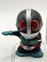 1997年 仮面ライダー 旧1号 当時物 レトロ ソフビ 貯金箱 [24b20検]Kamen Riderフィギュア コレクション クロニクル 本郷猛 特撮ヒーローズ_画像2