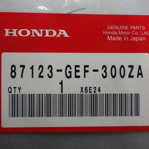 ★ゴリラ タンク 左デカール ホンダ純正部品 廃盤 87123-GEF-300ZA 新品未使用未開封の画像3