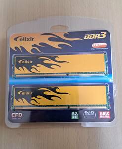 CFD ELIXIR　W3U1600HQ-2Ｇ　DDR3　2GB×2枚　合計4GB