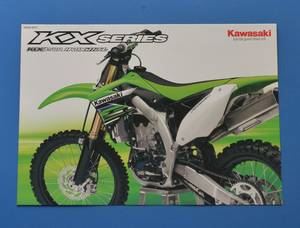 【K1960-10】カワサキ　KX 　シリーズ　KX085A　KAWASAKI　KX SERIES　美品　2011年6月　カタログ　