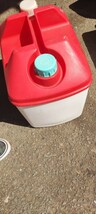 出光灯油 灯油専用 20リットル 20l 旧ロゴ アポロマーク　灯油タンク　屋内保管　灯油ポリタンク 昭和レトロ アンティーク　中古品_画像6