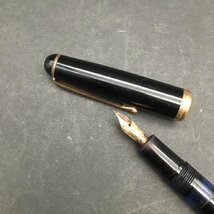 ER0226-78-3 現状品 モンブラン 14K 585 MONTBLANC 万年筆 筆記具 レトロ ペン 全長12.5㎝ 60サイズ_画像6