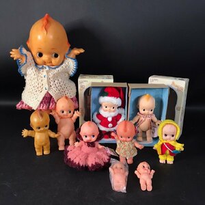 ER0301-3-3 キューピー まとめ 人形 インテリア ドール 赤ちゃん ハンドメイド 個人名記載有 Kewpie 最大全長48cm 120サイズ