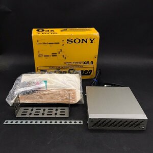 ER0304-69-3 現状品 SONY GRAPHIC EQUALIZER XE-9 カーステレオ グラフィック コライザー キズ スレ有 80サイズ