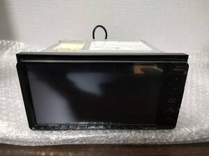 【美品】KENWOOD MDV-L505W 彩速ナビ SSDカーナビ フルセグ地デジ Bluetooth CD/DVD メモリーナビ GPS【動作確認済み】2018年製　ワイド