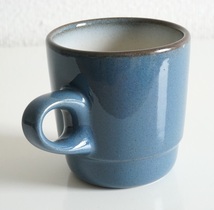 ② ヒースセラミックス スタッキング マグカップ フレンチブルー Heath Ceramics ヴィンテージ イームズ ミッドセンチュリー _画像3