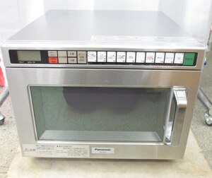 ☆Panasonic/パナソニック 業務用電子レンジ NE-1802 単相/200V 50/60Hz 2020年製 中古 動作品(A24030104）