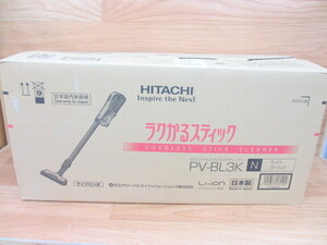 ☆未使用保管品 HITACHI 日立 充電式掃除機 PV-BL3K ラクかるスティック コードレススティッククリーナー 2023年製 (A032602) 