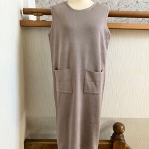 ★cocomomoココモモ重ね着チュニックノースリーワンピース★