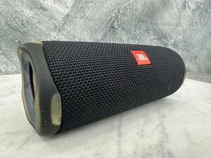 □t1319　中古★JBL FLIP5　ワイヤレ　ポータブルスピーカー　Bluetooth　ブラック　本体のみ