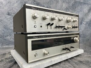 □t1489　ジャンク★ONKYO 　オンキョー　t-466 mkii/a-755 mkii　オーディオセット