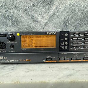 □t1229 現状品★Roland ローランド SC-88PRO  音源モジュールの画像2