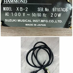 □t1370 中古★HAMMOND XB-2 ハモンド 電子オルガンの画像10