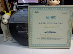 【￥1,000～】Reel-to-reel-tape 7inch｜オープンリール★N.G./4TRACK★J.S.BACH：2KANTATEN, BWV-147 UND BWV-60｜Karl Richter