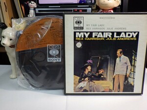 【￥1,000～】Reel-to-reel-tape 7inch｜オープンリール★4TRACK/19cm/s★JULIE ANDREWS / REX HARRISON「MY FAIR LADY」