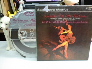 【￥1,000～】Reel-to-reel-tape 7inch｜オープンリール★4TRACK/19cm/s★STRAVINSKY：THE FIRE BIRD｜Leopold Stokowski　ストコフスキー