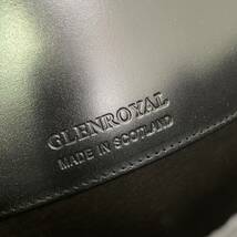 極上美品!! GLENROYAL グレンロイヤル ビジネスバッグ ブリーフケース レザー 黒 C28-44_画像4