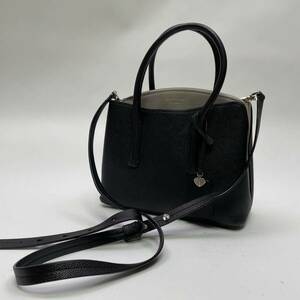 美品!!kate spade ケイトスペード ショルダーバッグ ハンドバッグ 2WAY レザー C29-74