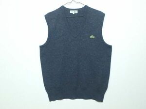 90's ラコステ CHEMISE LACOSTE ウール ニット Vベスト 4