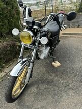 スズキ　GN125H カスタム　原付　2種　旧車スタイル　吸い込み　GS CB FT_画像6